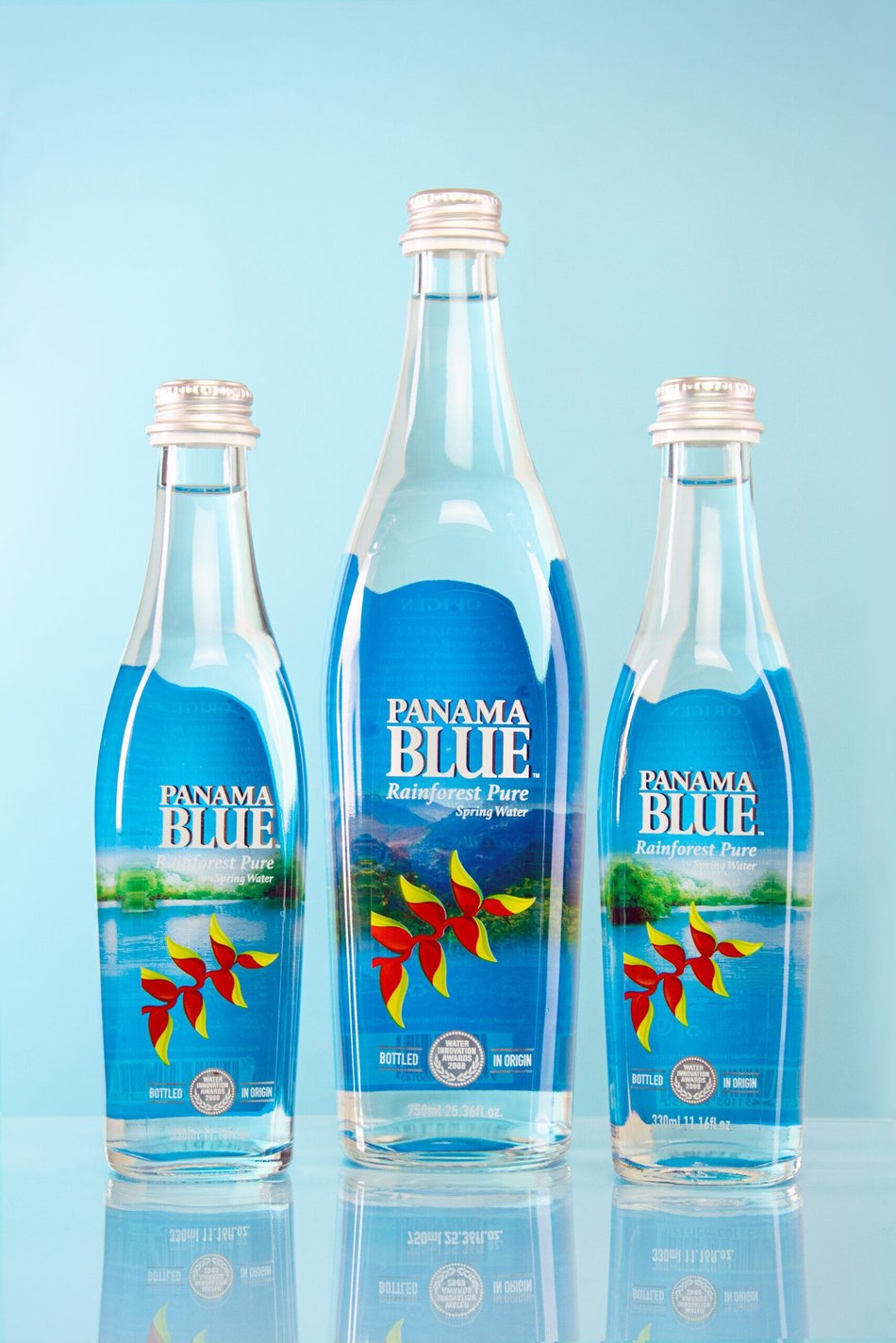 Case study: Development of glass bottles for Panama Blue Water